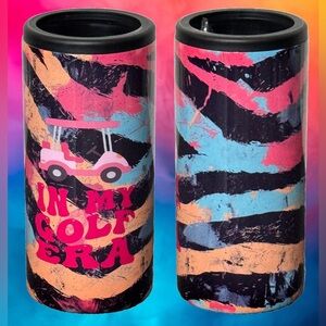 NIB Custom Sublimation 12oz Skinny Can Insulated Cooler | In My Golf Era